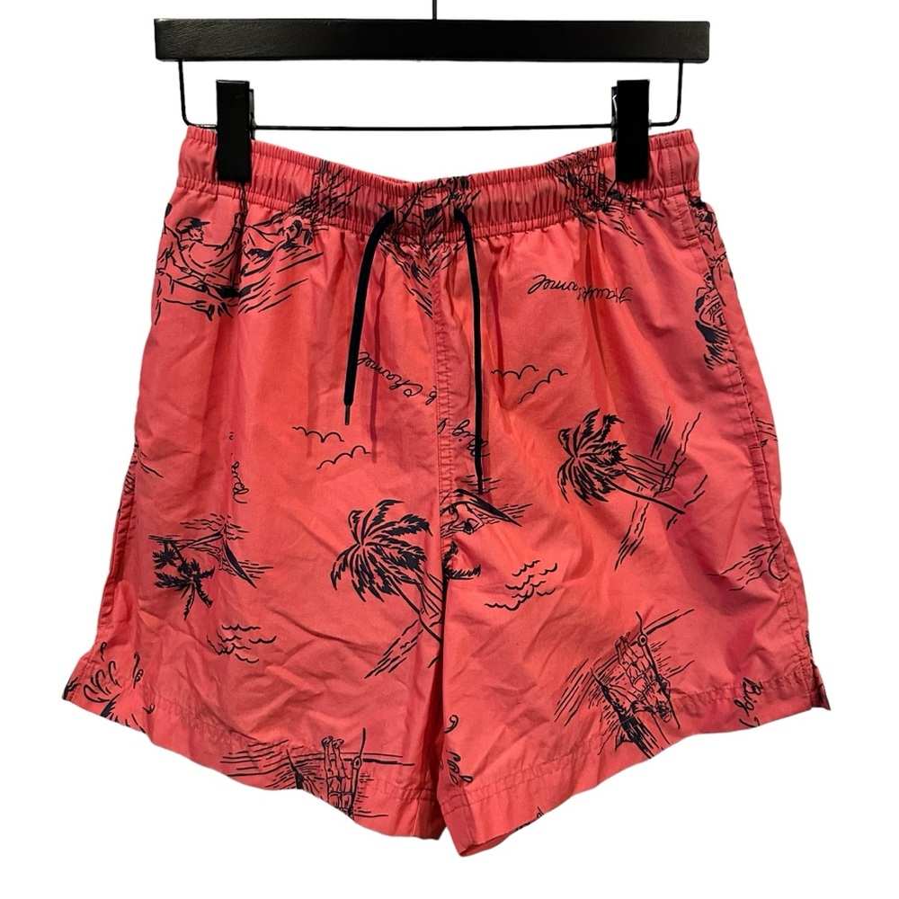 Ralph Lauren polo sport lined board shorts trunks PALM TREES print men’s surf